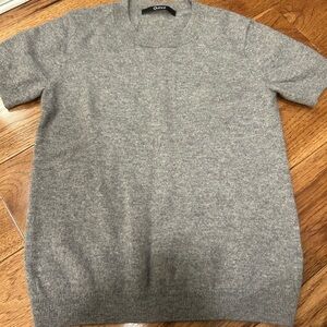 Quince Gray Cashmere Women's Top